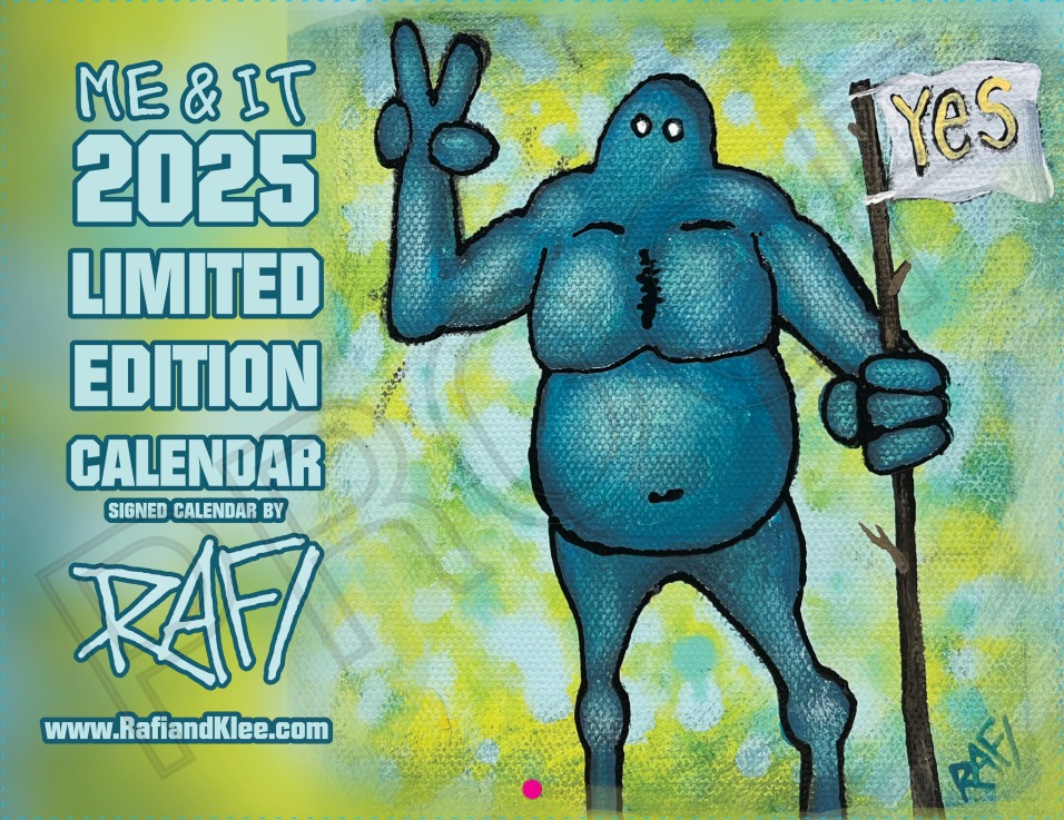 2025 Limited Edition Calendar Signed By Artist Rafi Perez - Me And It Edition - Image 25