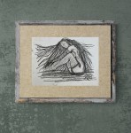 STUDIO REMNANTS: Holding On DRAFTS AND DISCARDS By Rafi Perez On Paper 8X11.5