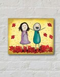 The Simple Things Original Painting By Artist Rafi Perez Mixed Medium On Canvas 9X12