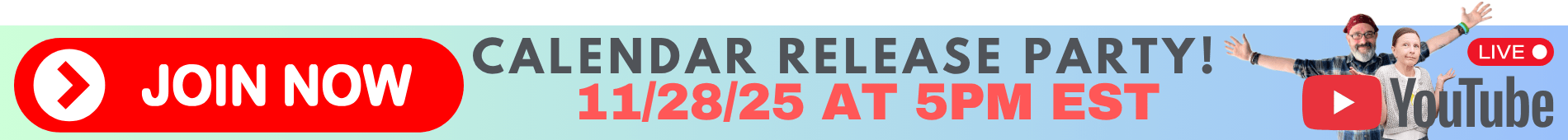 OPEN STUDIO – Calendar Release 2025