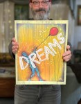 Dreams - ALL WE ARE EDITION By Artist Rafi Perez Textured Artist Enhanced Print On Wood 12X15