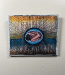 Inception Of An Idea Print STUDY AND EXPERIMENT By Artist Rafi Perez On Wood 5X6