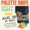 08-26-26 August Palette Knife Paint And Sip with Rafi and Klee - Art Night At The Exchange