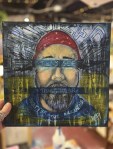 Shatter The Narrative By Artist Rafi Perez Original Painting Mixed Medium On Canvas 12X12