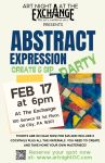 02-17-27 FEBRUARY Abstract Expression Create & Sip Party with Rafi and Klee – Art Night At The Exchange
