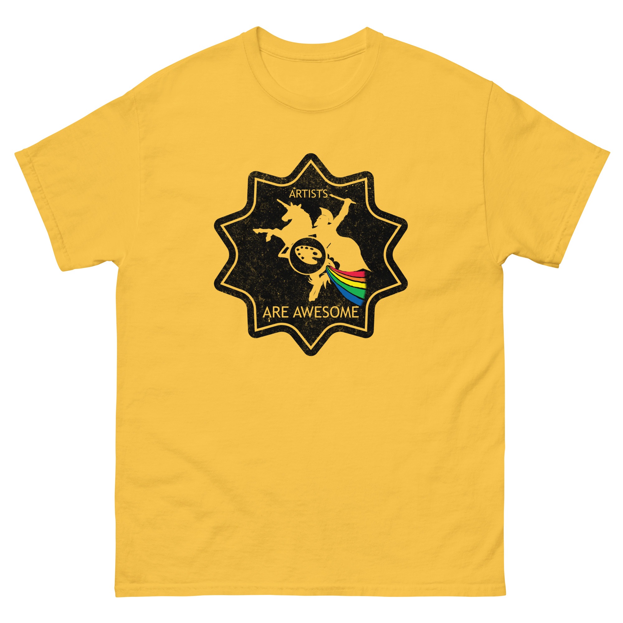 The Creative Warrior Unisex Classic Tee Design By Rafi Perez - Image 13