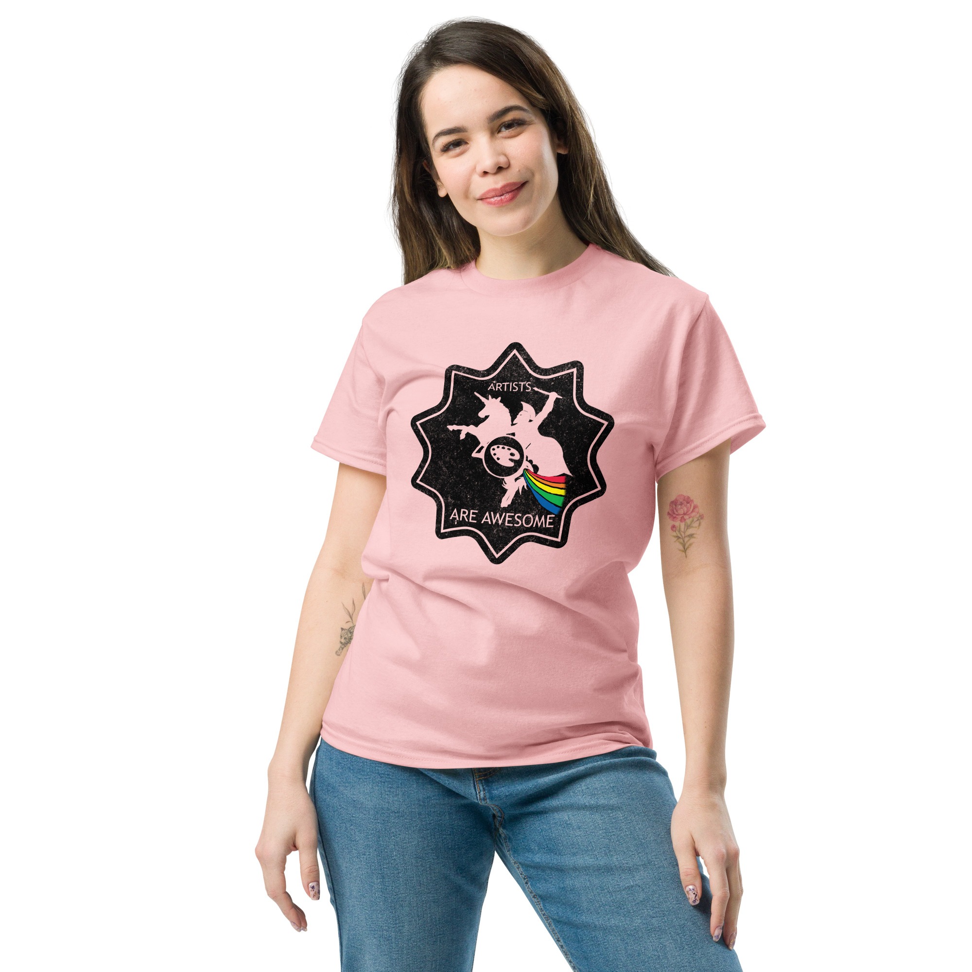 The Creative Warrior Unisex Classic Tee Design By Rafi Perez - Image 8