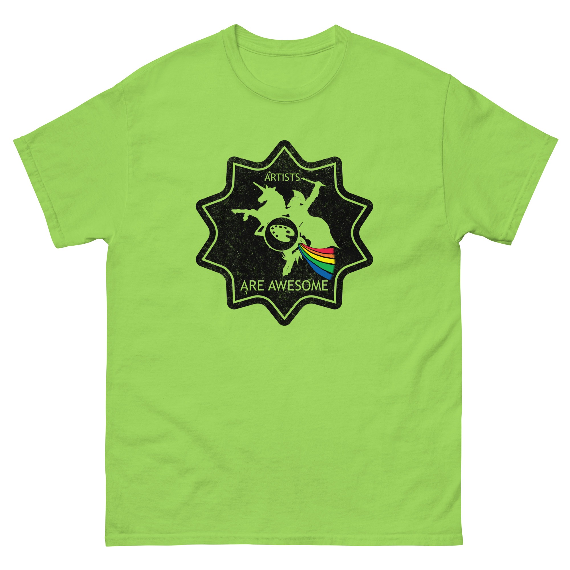 The Creative Warrior Unisex Classic Tee Design By Rafi Perez - Image 12