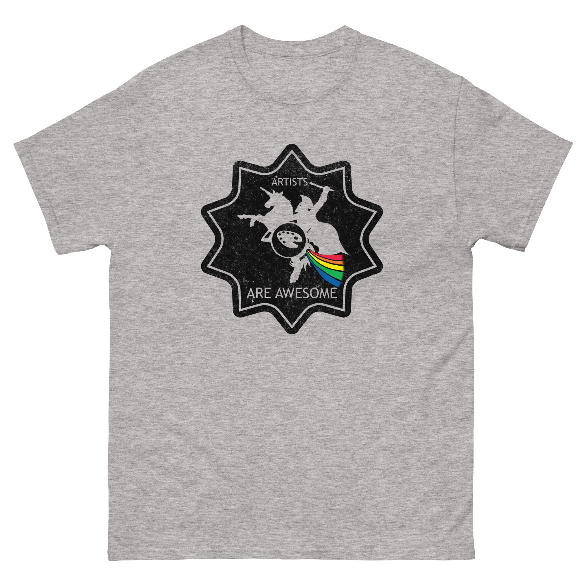 The Creative Warrior Unisex Classic Tee Design By Rafi Perez - Image 11