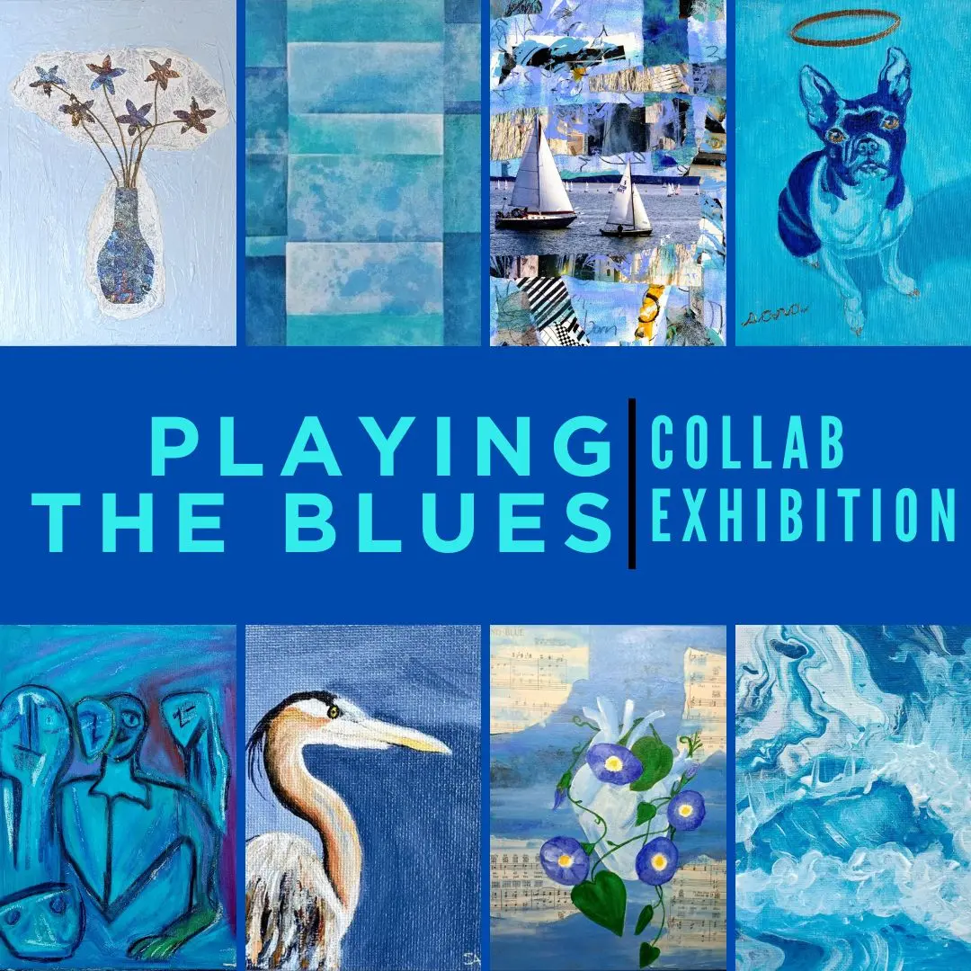 Playing The Blues – Collab Art Show