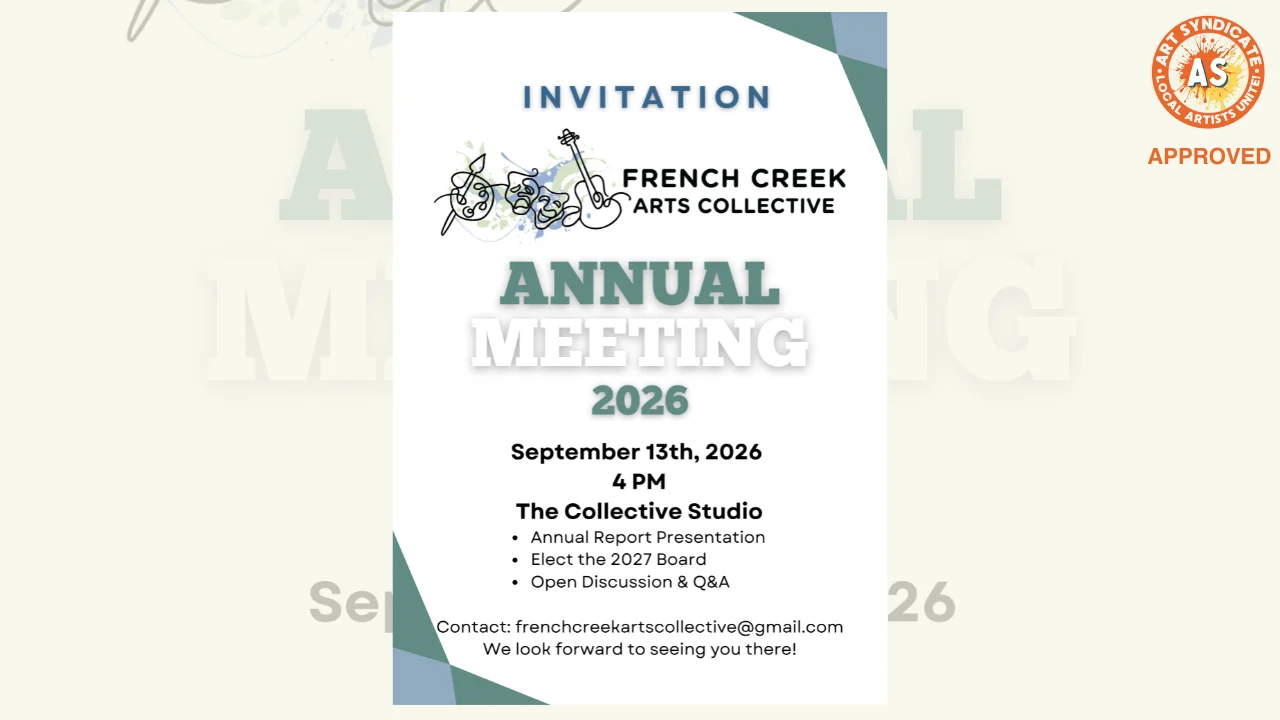 09-13-26 French Creek Arts Collective Meeting