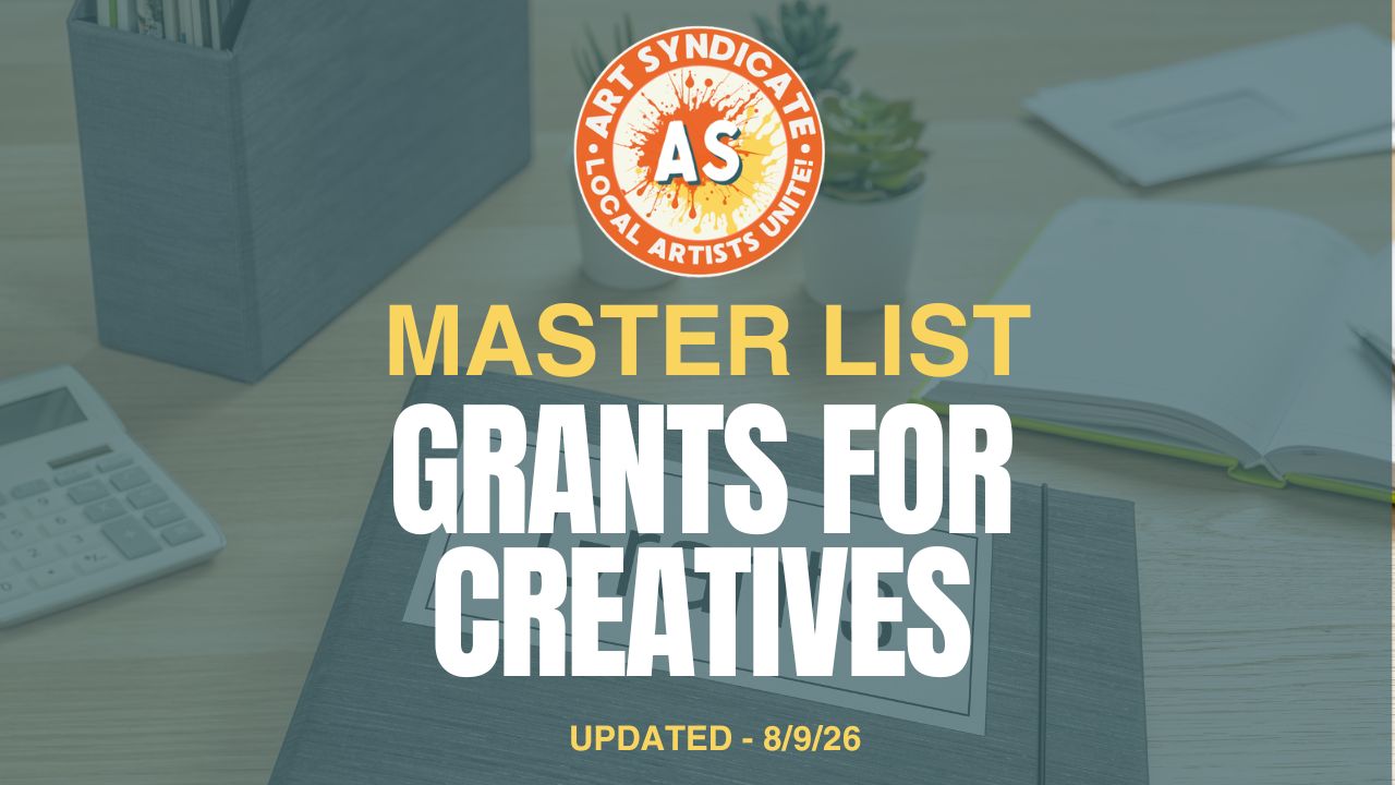 MASTER CREATIVE GRANTS LIST AUG 2026