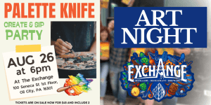 Palette Knife Create &amp; Sip Party With Rafi And Klee