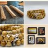 Good Vibes BUNDLE Palo Santo (Holy Wood) Bracelet (Unisex) With Rafi Fine Art Print
