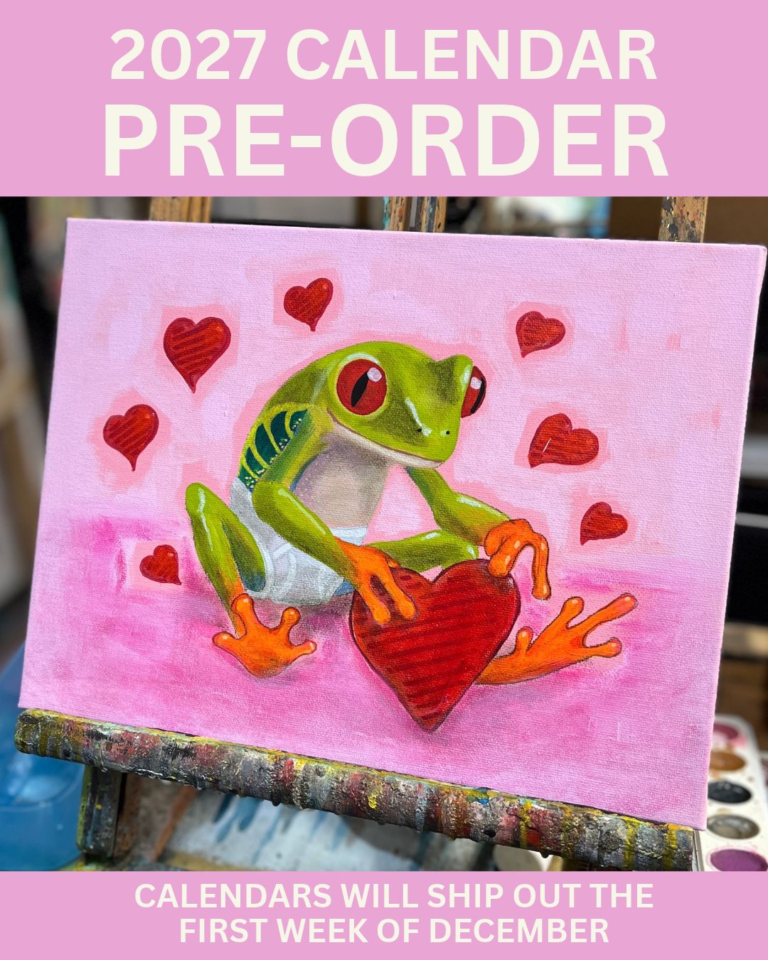 2027 Special LIMITED Edition Calendar Signed By Artist Rafi Perez - HOPTASTIC SERIES - Image 8