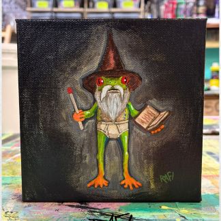 Find Your Magic Original Painting By Artist Rafi Perez Mixed Medium On Canvas 6×6