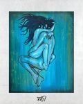 Lovers Original Painting By Artist Rafi Perez Mixed Medium On Canvas 24×30