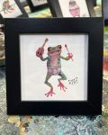 Play To Your Own Tune Hoptastic Artist Enhanced Framed Print By Rafi Perez 5×5