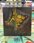 You Are Changing Original Painting By Artist Rafi Perez Mixed Medium On Canvas 6×6