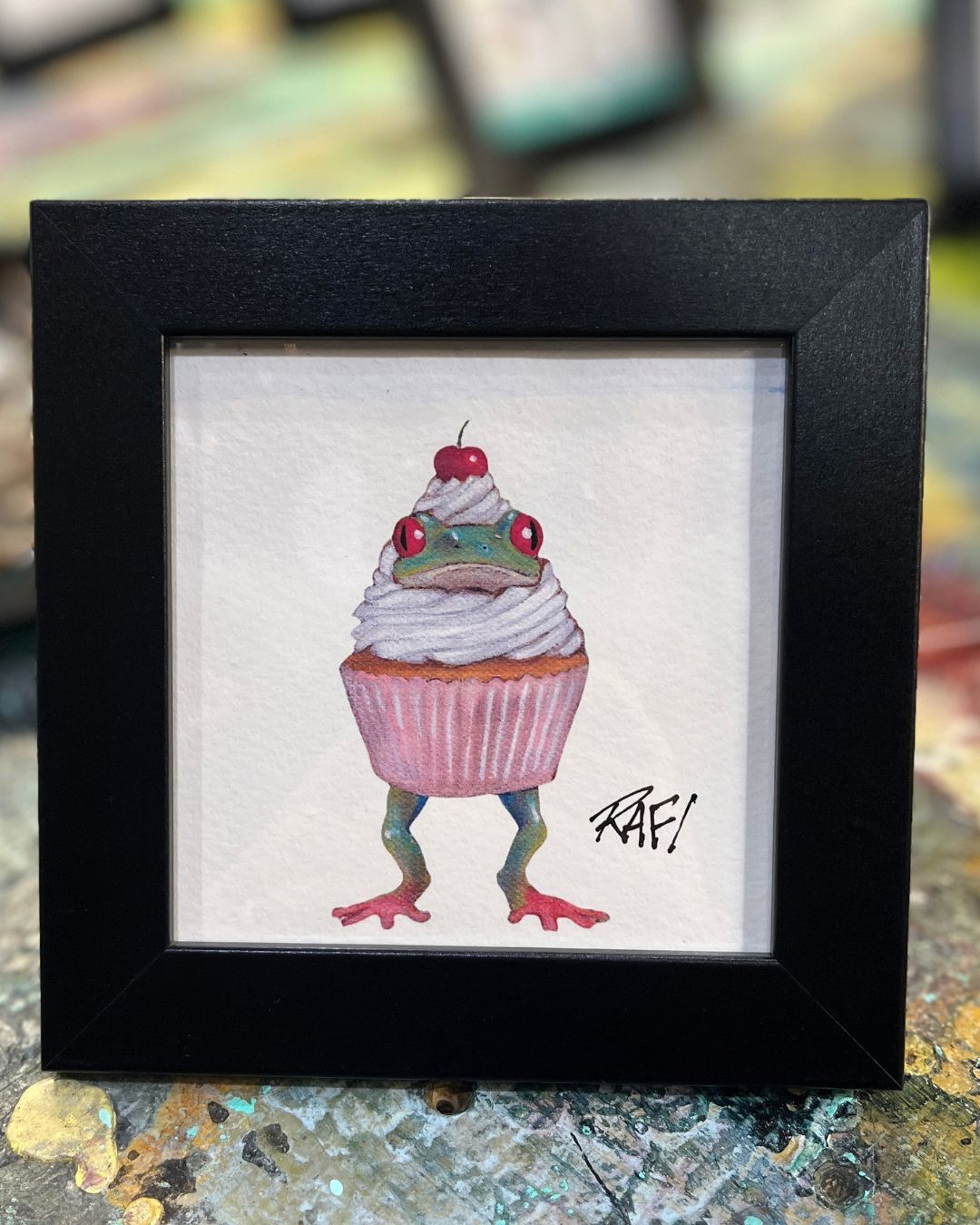 You Are Sweet Hoptastic Artist Enhanced Framed Print By Rafi Perez 5×5
