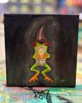 You Hold Your Magic Original Painting By Artist Rafi Perez Mixed Medium On Canvas 6×6